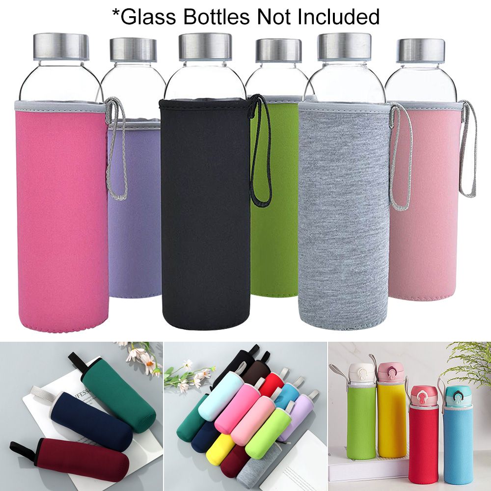 Funda Deportiva para Botella d - Outdoor Sport Glass Water Bottle reseña y precio